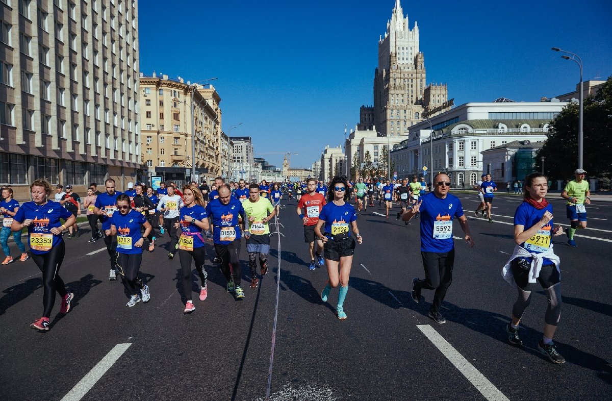 Московский марафон фото