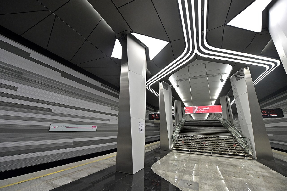 Современное метро в москве фото