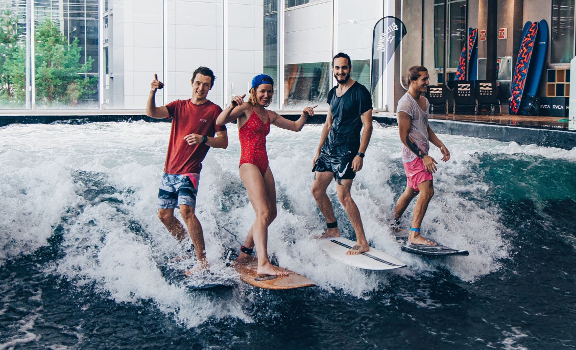 Лучшие места в Москве для серфинга на искусственной волне 