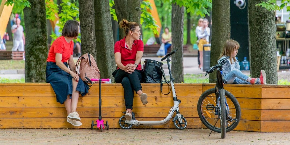 Прокат велосипедов в парках Москвы 2021