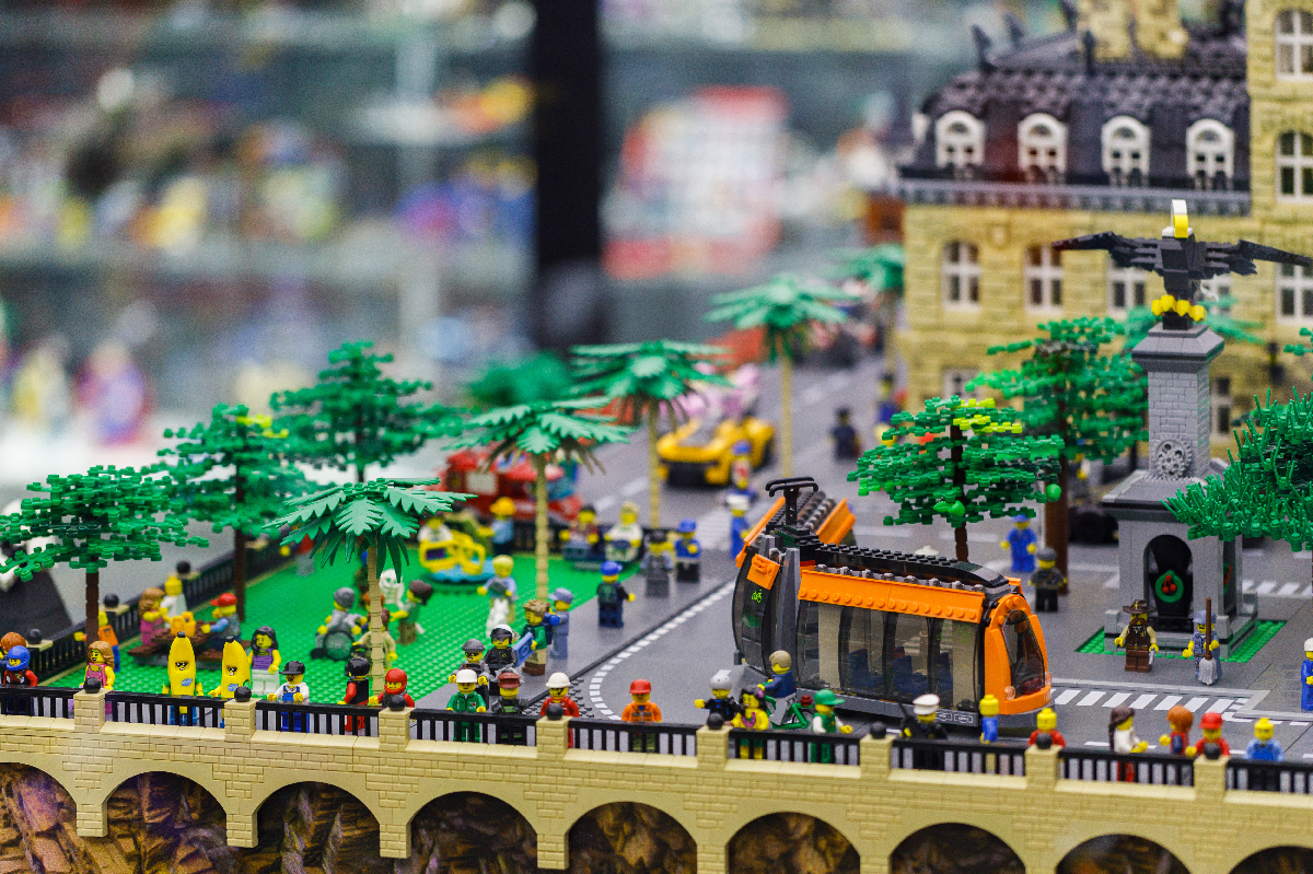 Магия Lego в центре Москвы