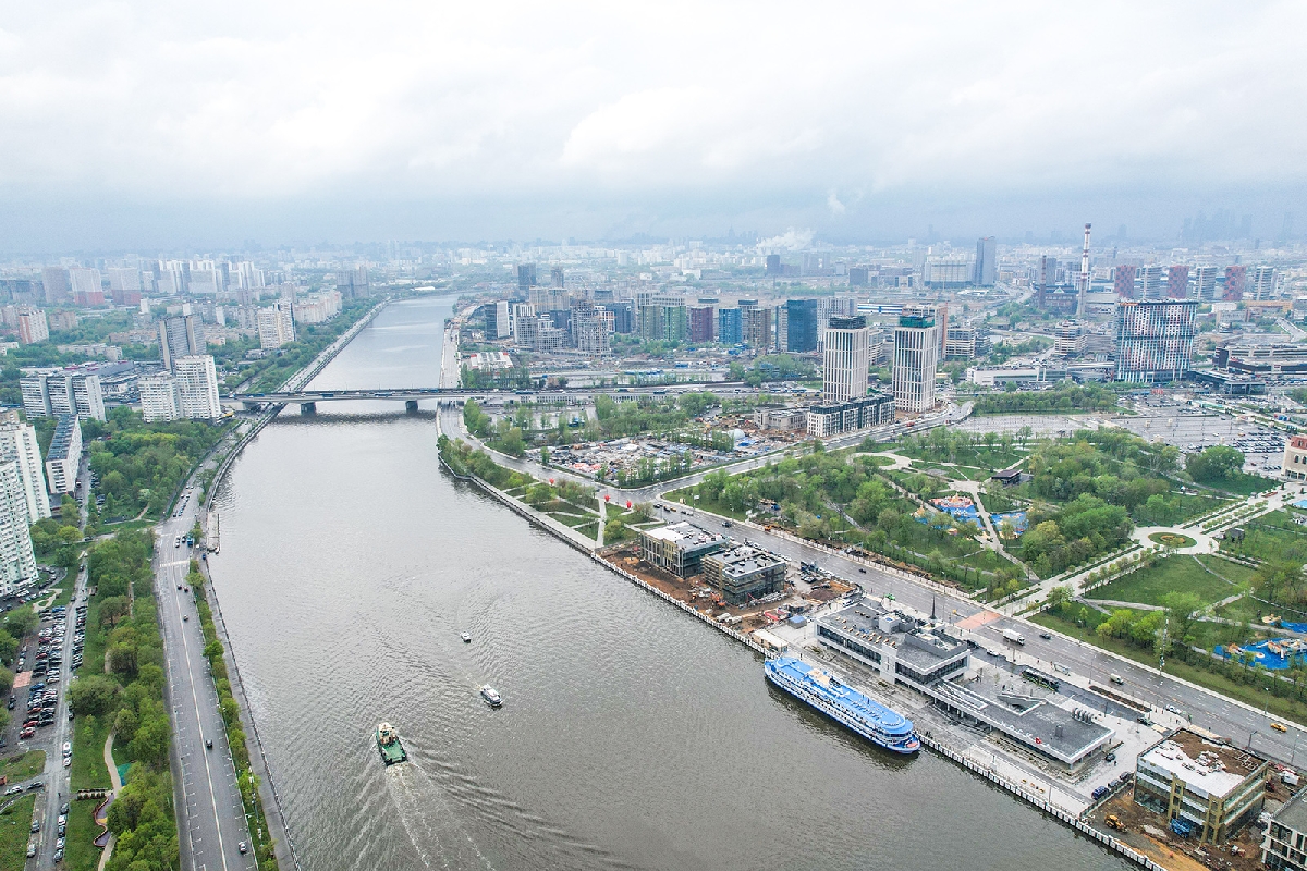 Интерьер Южного речного вокзала